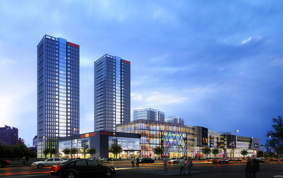 長(zhǎng)春寬城萬(wàn)達(dá)廣場(chǎng)采用上海淞江波紋補(bǔ)償器