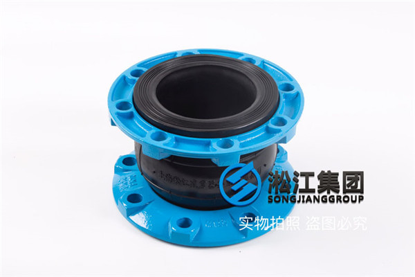 河北＂循環(huán)水和消防水項(xiàng)目用DN100橡膠軟接頭,剛性套管/柔性套管＂
