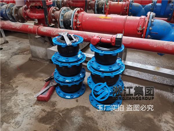 脫硫塔用DN125柔性法蘭軟連接